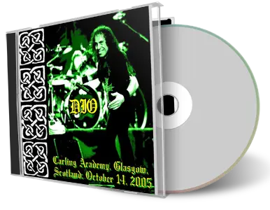 Front cover artwork of Dio 2005-10-14 CD Glasgow Audience