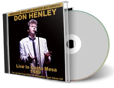 Front cover artwork of Don Henley 1989-10-01 CD Costa Mesa Audience