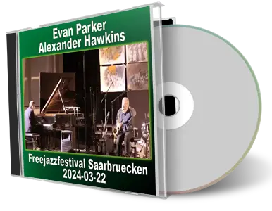 Front cover artwork of Evan Parker 2024-03-22 CD Freejazzfestival Saarbruecken Soundboard