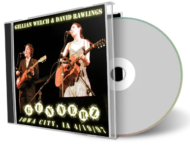 Front cover artwork of Gillian Welch 1997-04-19 CD Iowa City Soundboard