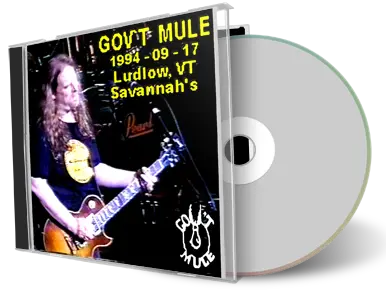 Front cover artwork of Govt Mule 1994-09-17 CD Ludlow Soundboard