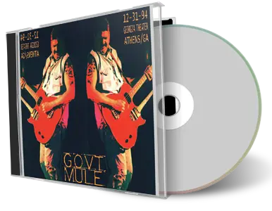 Front cover artwork of Govt Mule 1994-12-31 CD Athens Soundboard