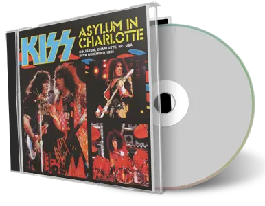 Front cover artwork of Kiss Compilation CD Asylum In Charlotte Soundboard