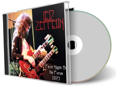 Front cover artwork of Led Zeppelin 1975-03-24 CD Inglewood Audience