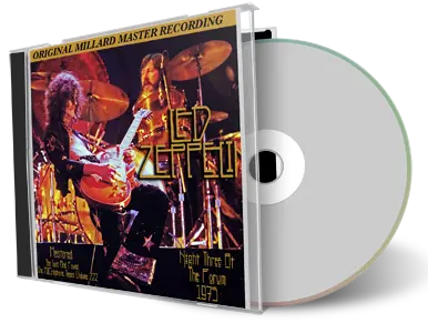 Front cover artwork of Led Zeppelin 1975-03-27 CD Inglewood Audience