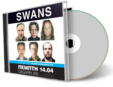 Front cover artwork of Swans 2011-04-14 CD Athens Audience