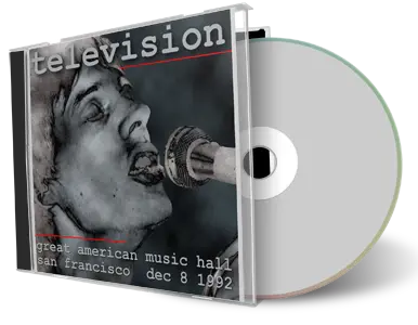 Front cover artwork of Television 1992-12-08 CD San Francisco Audience