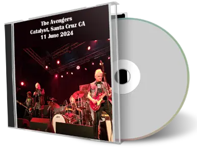 Front cover artwork of The Avengers 2024-06-11 CD Santa Cruz Audience