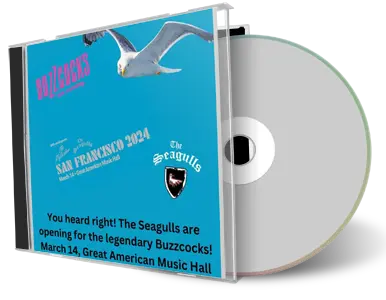 Front cover artwork of The Seagulls 2024-03-14 CD San Francisco Audience