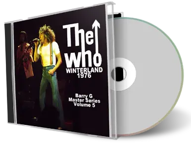 Front cover artwork of The Who 1976-03-27 CD San Francisco Audience