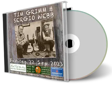 Front cover artwork of Tim Grimm And Sergio Webb 2023-09-22 CD Norderstedt Audience