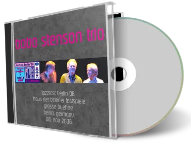 Front cover artwork of Bobo Stenson 2008-11-08 CD Berlin Soundboard