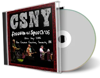 Front cover artwork of Csny 2006-07-10 CD Toronto Audience