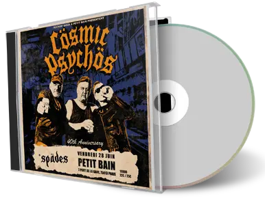 Front cover artwork of Cosmic Psychos 2024-06-28 CD Paris Audience