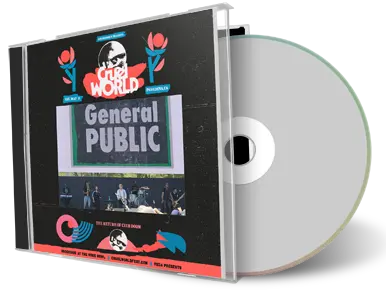 Front cover artwork of General Public 2024-05-11 CD Pasadena Audience