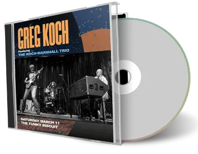 Front cover artwork of Greg Koch 2023-03-11 CD Boca Raton Soundboard