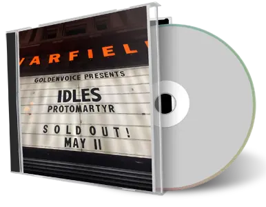 Front cover artwork of Idles 2024-05-11 CD San Francisco Audience