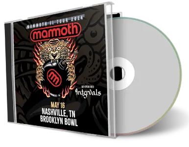 Front cover artwork of Mammoth Wvh 2024-05-16 CD Nashville Audience