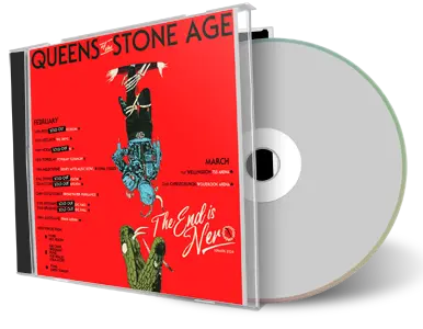 Front cover artwork of Queens Of The Stone Age 2024-02-16 CD Hobart Audience