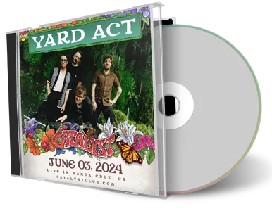 Front cover artwork of Yard Act 2024-06-03 CD Santa Cruz Audience