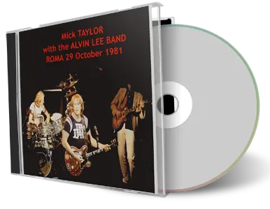 Front cover artwork of Alvin Lee Band Feat Mick Taylor 1981-10-29 CD Rome Audience