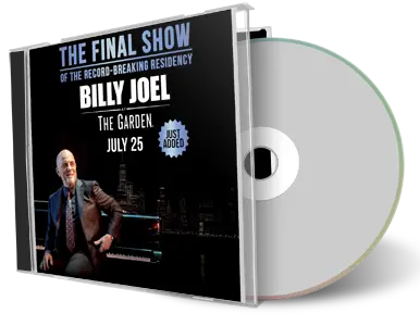 Front cover artwork of Billy Joel 2024-07-25 CD New York City Soundboard