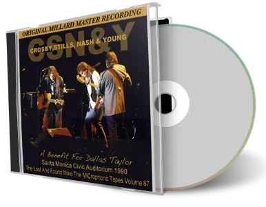 Front cover artwork of Csny 1990-03-31 CD Santa Monica Audience