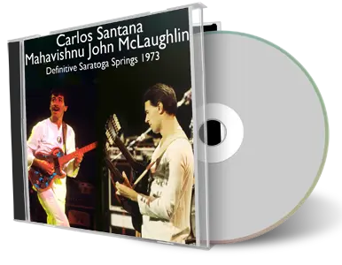 Front cover artwork of Carlos Santana 1973-08-26 CD Saratoga Springs Soundboard