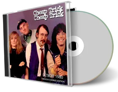 Front cover artwork of Cheap Trick 1980-04-25 CD Detroit Audience