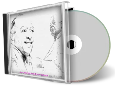 Front cover artwork of Count Basie Big Band And Oscar Peterson 1974-10-16 CD Graz Soundboard