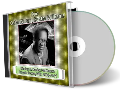 Front cover artwork of Duo Cedar Walton 2000-10-11 CD New York City Soundboard