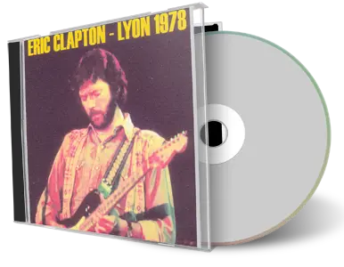 Front cover artwork of Eric Clapton 1978-11-08 CD Lyon Audience