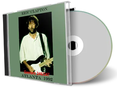 Front cover artwork of Eric Clapton 1992-05-23 CD Atlanta Audience