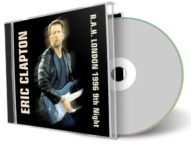 Front cover artwork of Eric Clapton 1996-02-28 CD London Audience