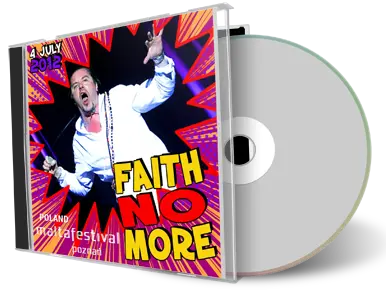 Front cover artwork of Faith No More 2012-07-06 CD Poznan Audience