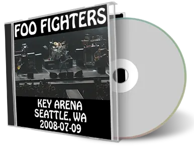 Front cover artwork of Foo Fighters 2008-07-09 CD Seattle Audience