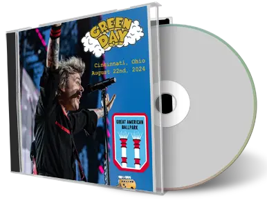 Front cover artwork of Green Day 2024-08-22 CD Cincinnati Audience