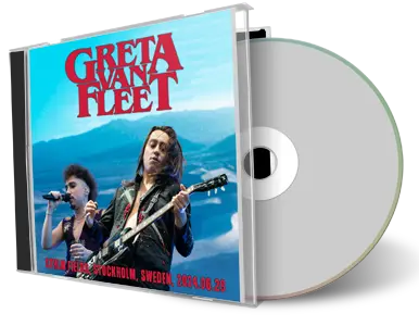 Front cover artwork of Greta Van Fleet 2024-06-28 CD Stockholm Audience