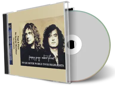 Front cover artwork of Jimmy Page And Robert Plant Compilation CD No Quarter Tour Highlights Soundboard