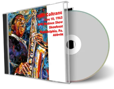 Front cover artwork of John Coltrane 1963-06-24 CD Philadelphia Soundboard