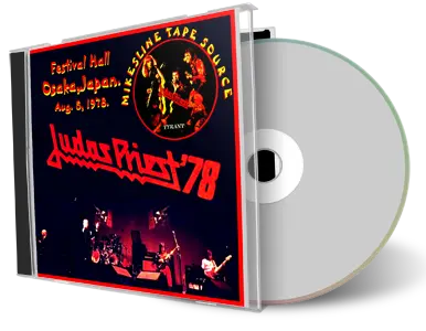 Front cover artwork of Judas Priest Compilation CD Legendary Japan Tour 1978 Audience