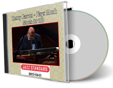 Front cover artwork of Kenny Barron 2017-10-11 CD New York City Audience