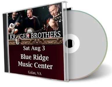 Front cover artwork of Kruger Brothers 2024-08-03 CD Galax Audience