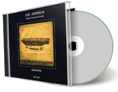 Front cover artwork of Led Zeppelin Compilation CD Through The Years Vol 3 Soundboard