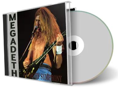 Front cover artwork of Megadeth Compilation CD Anarchy Symphony Soundboard