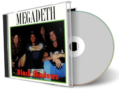 Front cover artwork of Megadeth Compilation CD Black Shadows Soundboard