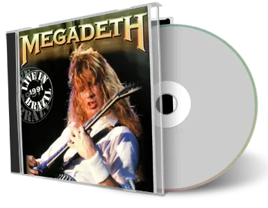 Front cover artwork of Megadeth Compilation CD Brasil 1991 Soundboard