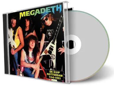 Front cover artwork of Megadeth Compilation CD De Kuip Rotterdam Audience