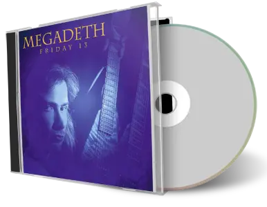 Front cover artwork of Megadeth Compilation CD Friday 13 Soundboard