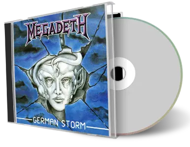 Front cover artwork of Megadeth Compilation CD German Storm Audience